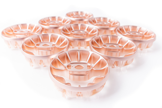 Luftausströmer lackiert